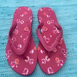 Coach Flip flops, lovingly used, but still really cute! Size 9-10